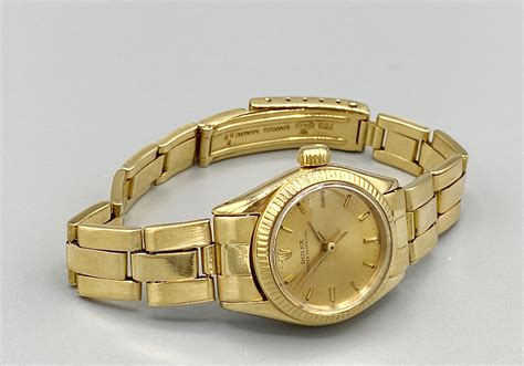 classic women's rolex gold|rolex woman s gold watches.